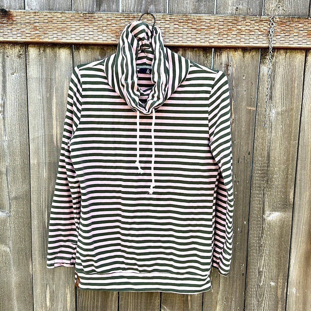 AMPERSAND PullOver with Cowl Neck-  Size Women’s XXL, Perfect for Spring